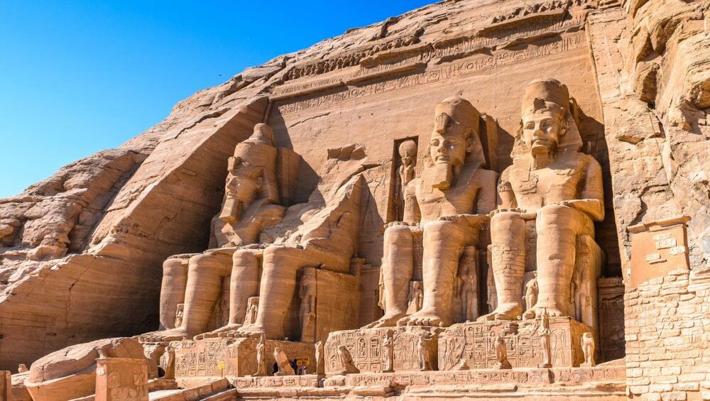 Abu Simbel temples in Aswan