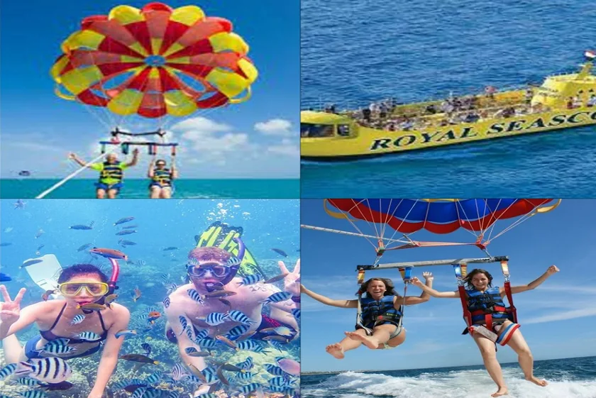 Semi-Submarine and Parasailing in Hurghada